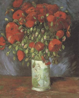 Vincent Van Gogh Vase wtih Red Poppies (nn040 oil painting picture